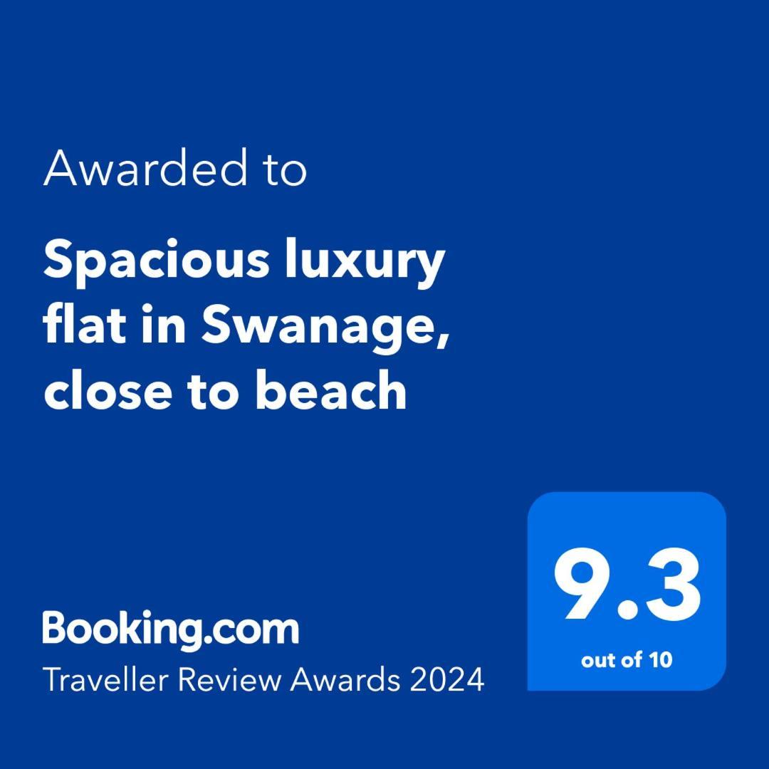 Spacious Luxury Flat In Swanage, Close To Beach With Parking Екстер'єр фото